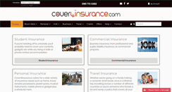 Desktop Screenshot of cover4insurance.com