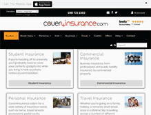Tablet Screenshot of cover4insurance.com
